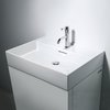 Керамическая раковина 60 см Laufen Kartell, белый (H8103330001041) На столешницу, На тумбу, Подвесные Прямоугольные