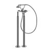 Напольный смеситель для ванны Gessi Venti20 (65128-031) Для ванны Хром