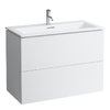 Мебельный комплект 100 см Laufen Kartell, белый (H8603376401041) Laufen Мебельные комплекты