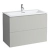 Меблевий комплект 100 см Laufen Kartell, сірий (H8603376411041) Laufen Меблеві комплекти