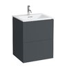 Мебельный комплект 60 см Laufen Kartell, темно-серый (H8603336421041) Laufen Мебельные комплекты