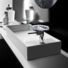 Керамическая раковина 75 см Laufen Kartell, белый (H8123320001111) На столешницу, На тумбу Прямоугольные