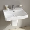 Керамическая раковина 55 см Laufen Pro S, белый (H8109620001041) На столешницу, На тумбу, Подвесные Прямоугольные