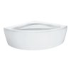 Ванна угловая встраиваемая акриловая Laufen Solutions 140х140 см, white (H2425070000001) Laufen Угловые симметричные