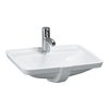 Керамическая встраиваемая раковина 49*36 см Laufen Pro S, белый (H8119660001041) Встраиваемые снизу Прямоугольные