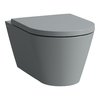 Підвісний безободковий унітаз Laufen Kartell, графіт матовий (H8203377580001) Підвісні 