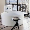 Ванна отдельностоящая из искусственного камня Laufen Val 130 см, white (H2312820000001) Laufen Круглые