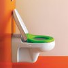Кришка для унітазу soft-close Laufen Florakids, Біло-зелений (H8910310720001) 