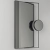 Зеркало с мини зеркалом 69 см NIC Design Ray, черный (012 792.064) NIC Design Зеркала