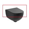 Крышка для унитаза soft-closing NIC Design Pin, антрацит матовый (005 712.013) 