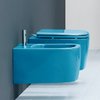 Подвесное биде NIC Design Semplice, голубой глянцевый (004 367.076) Подвесные Голубой
