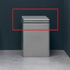 Крышка для унитаза soft-closing NIC Design Cool, серый матовый (005 303.047) 