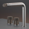 Змішувач для раковини CEA Up&amp;Down, Anthracite grey (UDT14-G-S) Для раковини Нерж. сталь, Сірий, Темно-сірий