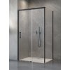 Душевая кабина Radaway Idea Black KDS 140Lx110 (10115140-54-01L+10117110-01-01) Прямоугольные Прозрачное