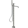 Смеситель для ванны напольный Nobili Velis, inox (WE00180/VEIX) Для ванны Нерж. сталь