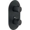 Термостатический смеситель для душа Nobili Velis, velvet black (WE00101/TBM) Для душа Черный матовый