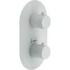 Термостатический смеситель для душа на 2 выхода Nobili Velis, polar white (WE00102/TWM) Для душа Белый матовый