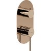 Смеситель для душа на 2 выхода Nobili Velis, red canyon pvd (WE81102/VERCP) Для душа Красное золото