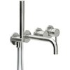 Змішувач для ванни Nobili Velis, inox (WEBK110 / 91veix) Для ванни Нерж. сталь