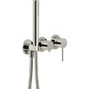 Смеситель для душа Nobili Velis, nickel pvd (WESK100/1VENLP) Для ванны, Для душа Никель