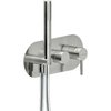 Змішувач для душу Nobili Velis, inox (WESK100 / VEIX) Для ванни, Для душа Нерж. сталь