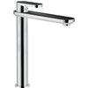 Высокий смеситель для раковины Nobili Dress, chrome and polished carbon (DS106128/2C21) Для раковины Хром-черный