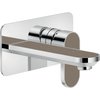 Смеситель для раковины Nobili Dress, chrome and sahara brown (DS106198C07) Для раковины Хром-коричневый