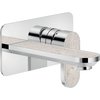 Смеситель для раковины Nobili Dress, chrome and shabby wood (DS106198C09) Для раковины Хром-бежевый