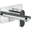 Змішувач для раковини Nobili Dress, chrome and polished carbon (DS106198C21) Для раковини Хром-чорний