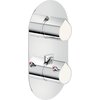 Термостатический смеситель для душа Nobili Dress, chrome and milky white (DS106101C01) Для душа Хром-молочный