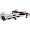 Смеситель для ванны Nobili Dress, chrome and corten (DS106110/1C16) Для ванны Хром-коричневый