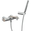 Смеситель для ванны Nobili Dress, chrome and heritage wood (DS106110C11) Для ванны Хром-бежевый