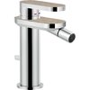 Смеситель для биде Nobili Dress, chrome and heritage wood (DS106119/1C11) Для биде Хром-бежевый