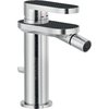 Смеситель для биде Nobili Dress, inox T.E.A.+ and matt carbon (DS106119/1T22) Для биде Нержавеющая сталь/черный матовый