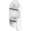 Змішувач для душу на 2 виходи Nobili Dress, chrome and milky white (WE81102 / DSC01) Для душа Хром-молочний