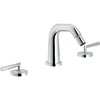 Смеситель для биде на 3 отверстия Nobili Likid, chrome (LK00215/2CR) Для биде Хром