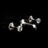 Змішувач настінний Devon &amp; Devon Gemstone, нікель блискучий (EXC-KN133MNK) Для раковини Нікель блискучий