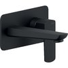 Настенный смеситель для раковины Nobili Acquaviva, velvet black (VV103198BM) Для раковины Черный матовый