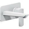 Настенный смеситель для раковины Nobili Acquaviva, polar white (VV103198WM) Для раковины Белый матовый