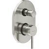 Змішувач для душу на 2 виходи Nobili Acquerelli, inox (AQ93100 / EIX) Для душа Нерж. сталь
