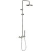 Душевая система с телескопической штангой Nobili Acquerelli, inox (AQ93130/50IX) Душевые стойки Нерж. сталь