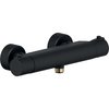 Термостатический смеситель для душа Nobili Acquaviva, velvet black (VV103030BM) Для душа Черный матовый