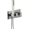 Смеситель для душа Nobili Ray, inox (WESK100/QIX) Для ванны, Для душа Нерж. сталь