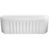 Верхний душ 225 мм Nobili Acquaviva, polar white (AD139/122WM) Верхние души Белый матовый