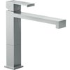 Смеситель для раковины с длинным изливом Nobili Mia, inox (MI102158/2IX) Для раковины Нерж. сталь