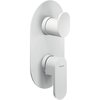 Смеситель для душа на 2 выхода Nobili Up, polar white (WE81102/UPWM) Для душа Белый матовый