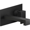 Настенный смеситель для раковины Nobili Mia, velvet black (MI102198BM) Для раковины Черный матовый