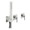 Смеситель для ванны скрытого монтажа Treemme Archè, хром (RWIT02D9CC01) Для ванны, Для душа Хром