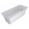Ванна отдельностоящая каменная Miraggio Bonita 180x75 см, белый матовый (0000266) Miraggio Прямоугольные
