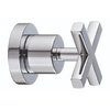 Запорный клапан на 2 выхода Treemme Line, хром (RWIT10D5CC01) Treemme Коллекция Line 